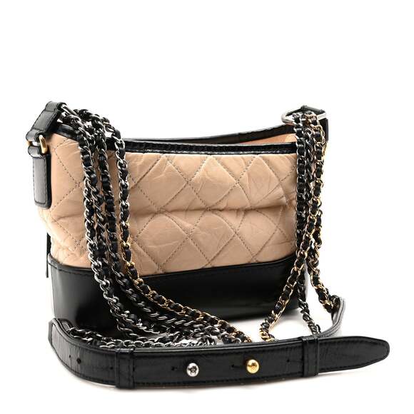 Aged Calfskin Quilted Small Gabrielle #200526C18B - Picture 3 of 10